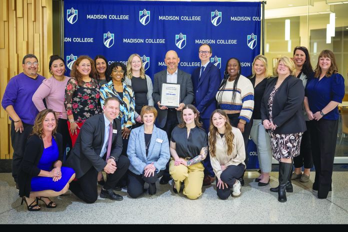 Madison College honored UW Health with the Futuremaker Partner Award, recognizing its collaborative efforts to tackle workforce challenges in health care.
