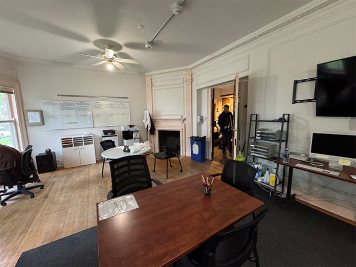 Yahara House business center BEFORE