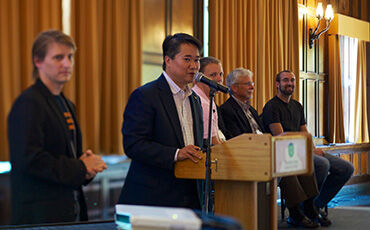 Local entrepreneur Bryan Chan is one of three co-founders of the annual Forward Festival. Photo credit: Jim Zellmer