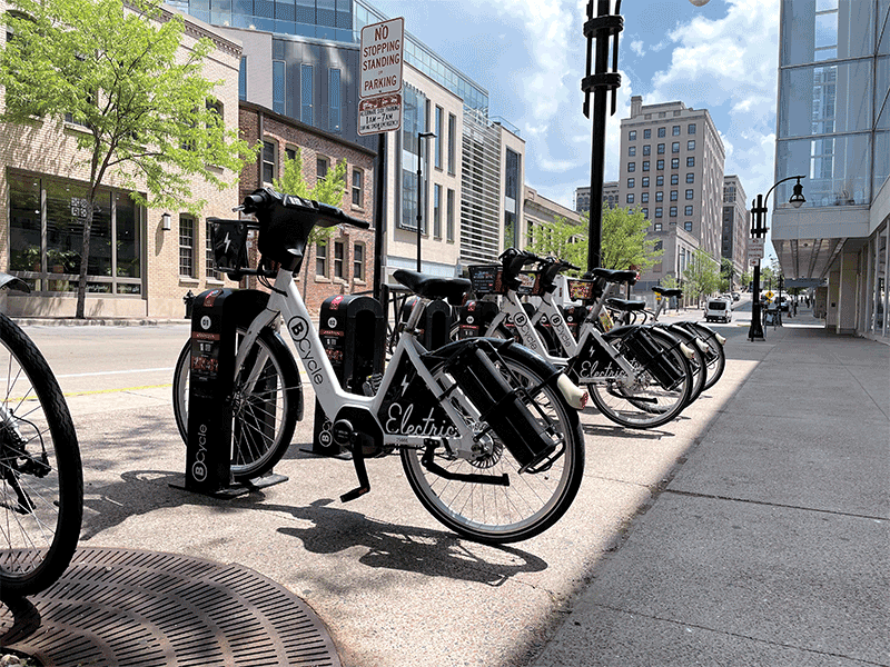 Bike-sharing programs provide a more sustainable mode of transportation. The Madison BCycle program attracted more than 511,000 riders in 2024.