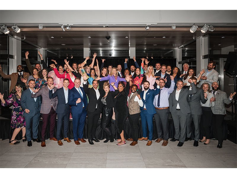 A lighthearted moment from the Forty Under 40.