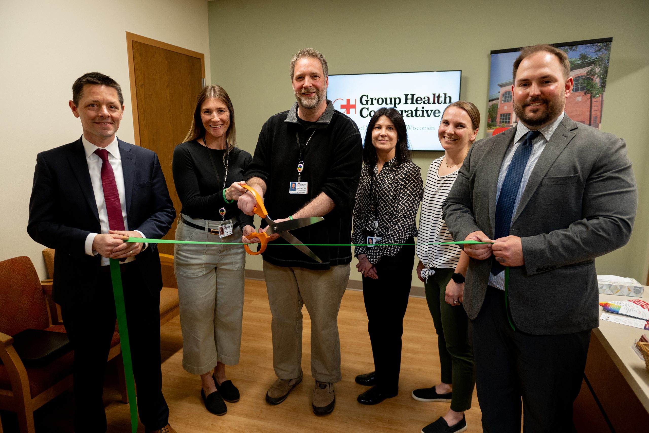 The new GHC-SCW Olin Clinic opened with a ribbon cutting on April 7.