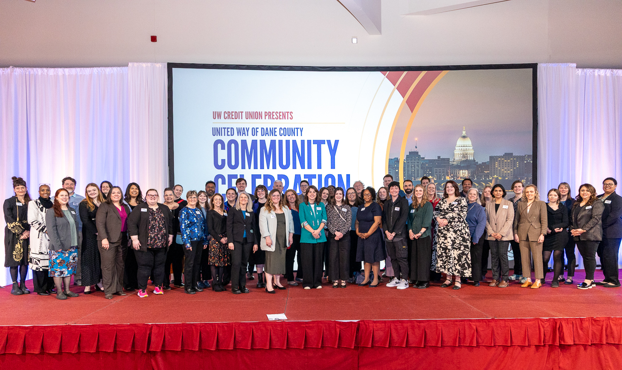United Way of Dane County hosted a Community Celebration with more than 500 attendees at the Monona Terrace.