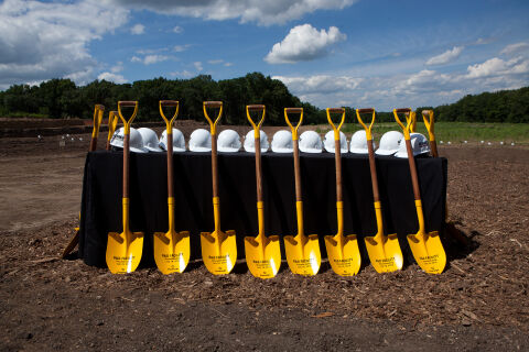 Promega groundbreaking