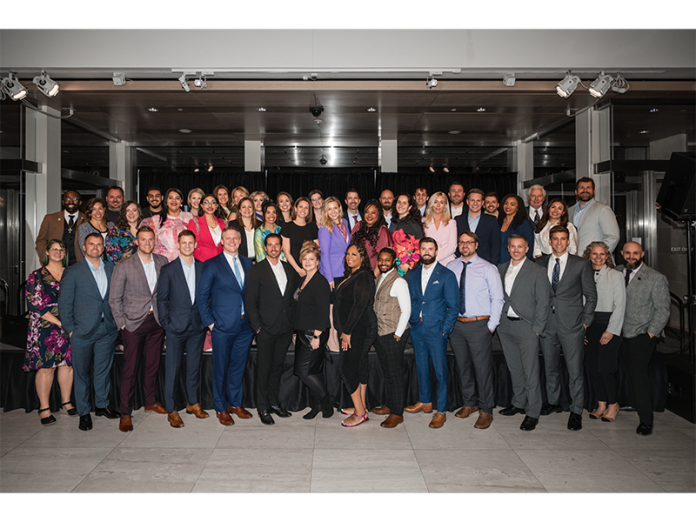 The 2025 Forty Under 40 class gathered during IB's annual celebration on March 27 at the Overture Center for the Arts.