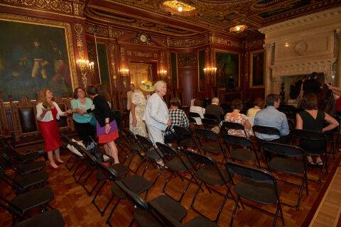 Wisconsin Women's Council 2016 Governor's Tailblazer Awards Ceremony & Reception. Awards in the Governor's Conference Room, and Reception in the Senate Parlor. Awards presented by Governor Scott Walker.