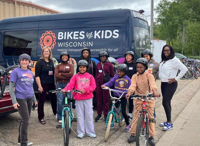 Bikes for Kids Wisconsin's new collaborative summer workshop, Pedals and Pixels, works to address racial and gender-based inequities in cycling.