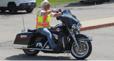 Riding to benefit Safe Harbor