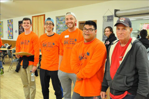 Running, walking, wheeling, and eating for Easter Seals