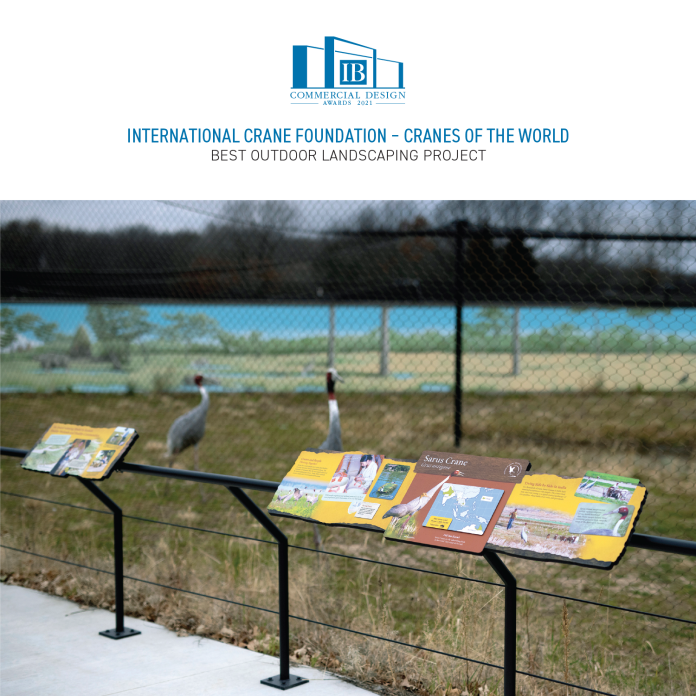 2021 CDA Best Outdoor Landscaping Project: International Crane Foundation — Cranes of the World