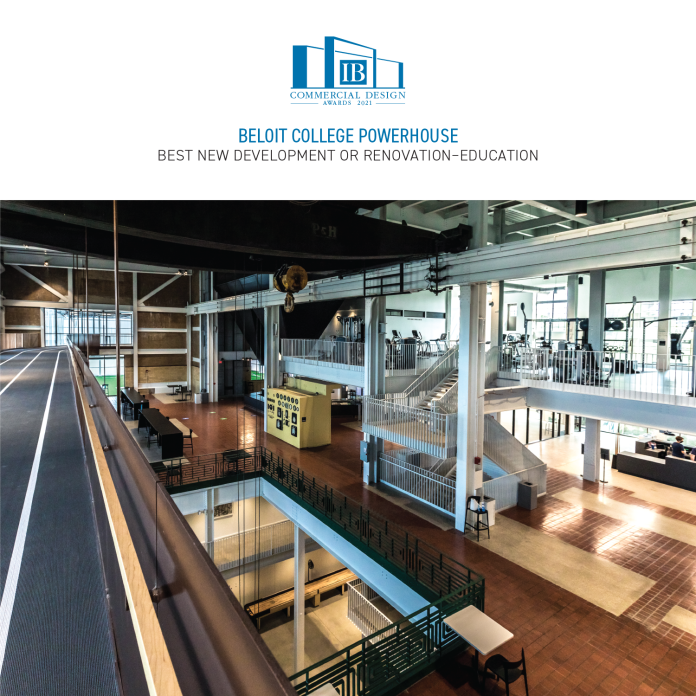 2021 CDA Best New Development or Renovation–Education: Beloit College Powerhouse