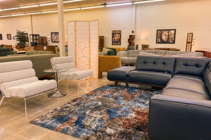 Furniture like a couch and chair.