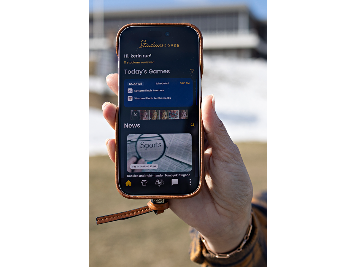 Kerin Rue hopes to generate a daily active user base of 100,000 with the Stadium Rover app.