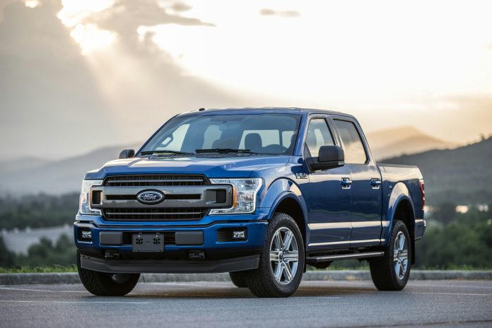 A Ford truck