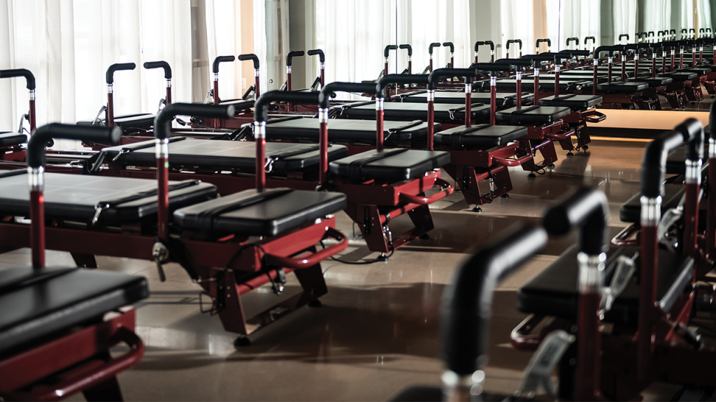 Revel's signature class takes a modern, athletic approach to pilates, blending strength, mobility and endurance work.Photo: Valerie Hill